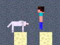Game Minicraft: Steve And Wolf Adventure