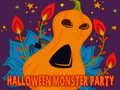 Jeu Halloween Monster Party Jigsaw