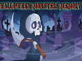 Jeu Halloween Monsters Memory
