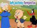 Jeu Daffy and Porky: Farmyard Fun