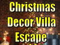 Game Christmas Decor Villa Escape