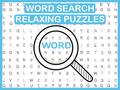 Jeu Word Search Relaxing Puzzles