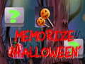 Game Memorize Halloween