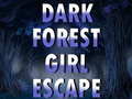 Jeu Dark Forest Girl Escape 