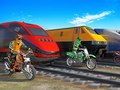 Game Bike vs Train