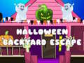 Jeu Halloween Backyard Escape