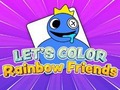 Jeu Let's Color: Rainbow Friends