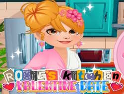 Jeu Rendez-vous de la Saint-Valentin dans la cuisine de Roxie .