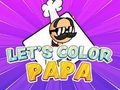 Game Let's Color Papa