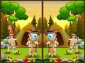 Game Spot 5 Differences Camping