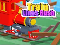 Jeu Ruée vers les lignes de train .