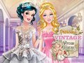 Game Princess Vintage Prom Gowns