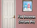 Game Find Snowman Costume Boy