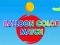 Jeu Balloon Color Matching