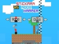 Jeu Stickman vs Noob Hammer