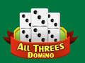 Game All Threes Domino