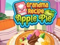 Game Grandma Recipe Apple Pie