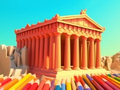 Game Coloring Book: Parthenon Temple