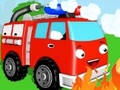 Game Coloring Book: Fire Truck
