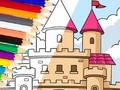 Game Coloring Book: Castle