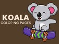 Game Koala Coloring Pages