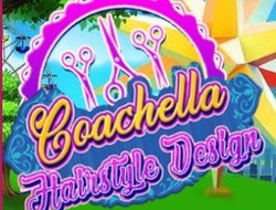 Jeu Conception de coiffure Coachella .