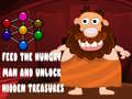 Game Feed the hungry man and unlock hidden treasures