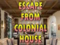 Jeu Escape From Colonial House