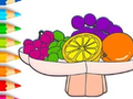 Game Coloring Book: Fruit