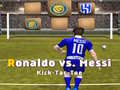 Game Messi vs Ronaldo Kick Tac Toe