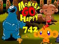 Jeu Monkey Go Happy Stage 742