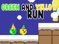 Game Green and Yellow Run