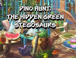Jeu Dino Hunt: Les stégosaures verts cachés 