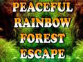Jeu Peaceful Rainbow Forest Escape 