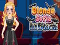 Game Blonde Sofia In Black