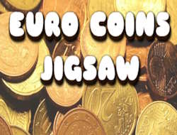 Jeu Puzzle de pièces en euros 