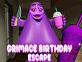 Game Grimace Birthday Escape