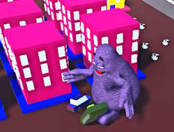 Jeu Grimace secoue le chaos de la ville .