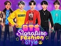 Game BTS Signature Fashion Style