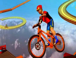Jeu Courses de cascades à vélo 2023 .