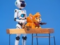 Jeu Coloring Book: Robot And Dog