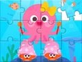 Game Jigsaw Puzzle: Cute Octopus