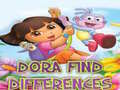 Jeu Dora find differences