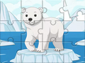 Game Jigsaw Puzzle: Polar Bear