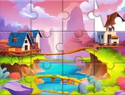 Jeu Puzzle : Village 