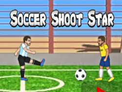 Jeu Étoile de tir de football .