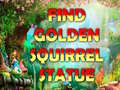 Jeu Find Golden Squirrel Statue