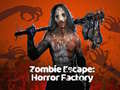 Jeu Zombie Escape: Horror Factory