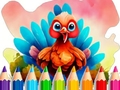 Game Coloring Book: Happy Thanksgiving