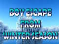 Jeu Boy Escape From Winter Season